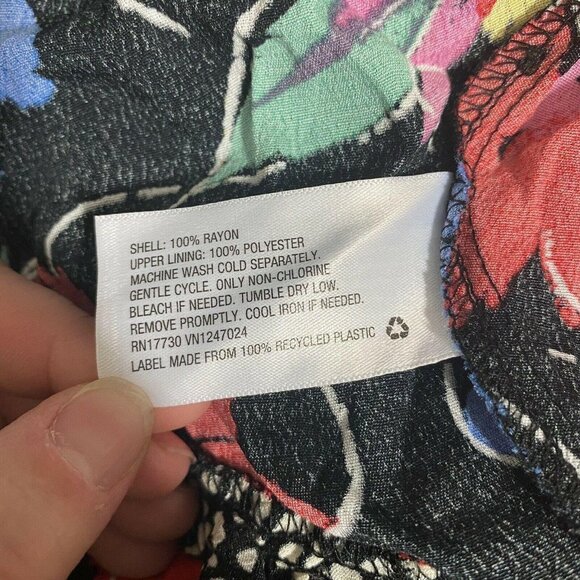 Black Floral Off the Shoulder Puff Sleeve Peasant Maxi Dress Rixo for Target - Picture 8 of 8